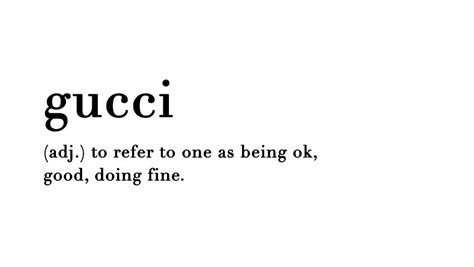 i m gucci you re crocs meaning|gucci girl meaning.